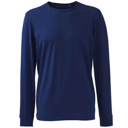 Anthem Mens Long-Sleeved T-Shirt - XS, Navy