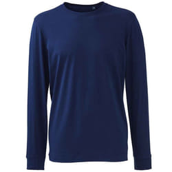 Anthem Mens Long-Sleeved T-Shirt - XS, Navy