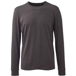 Anthem Mens Long-Sleeved T-Shirt - XS, Charcoal Grey