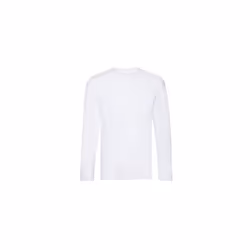 Fruit Of The Loom Mens R Long-Sleeved T-Shirt - M, Red