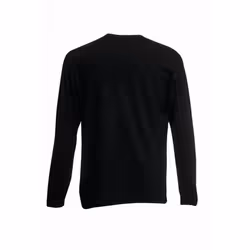 Fruit Of The Loom Mens R Long-Sleeved T-Shirt - 5XL, Black