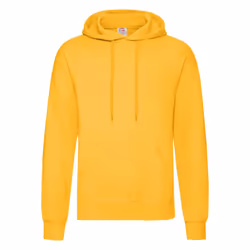 Fruit Of The Loom Mens Hooded Sweatshirt / Hoodie - 4XL, White