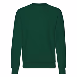 Fruit Of The Loom Mens Set-In Belcoro Yarn Sweatshirt - 3XL, Bottle Green