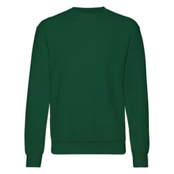 Fruit Of The Loom Mens Set-In Belcoro Yarn Sweatshirt - 3XL, Bottle Green