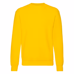 Fruit Of The Loom Mens Set-In Belcoro Yarn Sweatshirt - 3XL, Sunflower