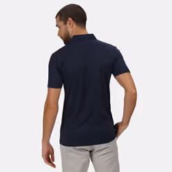 Regatta Mens Honestly Made Recycled Polo Shirt - 2XL, Navy