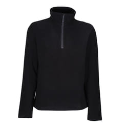 Regatta Mens Honestly Made Recycled Half Zip Fleece - 2XL, Black