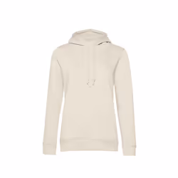 B&C Womens/Ladies Organic Hoodie - M, Off White