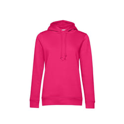 B&C Womens/Ladies Organic Hoodie - XS, Magenta