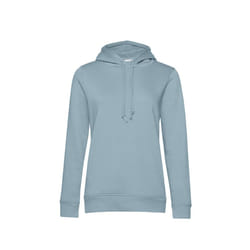 B&C Womens/Ladies Organic Hoodie - XS, Fogle Blue