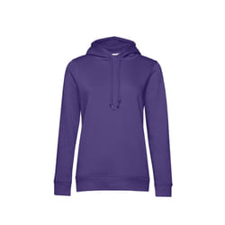 B&C Womens/Ladies Organic Hoodie - XS, Radiant Purple