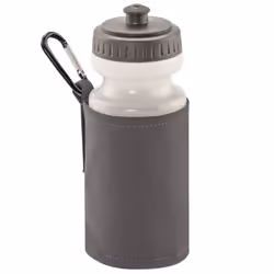 Quadra Water Bottle and Holder - One Size, Graphite/Grey