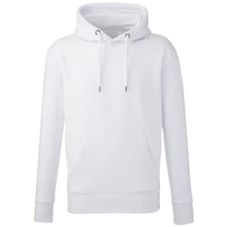 Anthem Mens Organic Hoodie - S, White