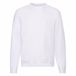 Fruit of the Loom Mens Classic Sweatshirt - 3XL, White