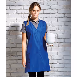 Premier Womens/Ladies Wrap Around Work Tunic - L-XL, Royal Blue