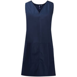 Premier Womens/Ladies Wrap Around Work Tunic - S-M, Navy