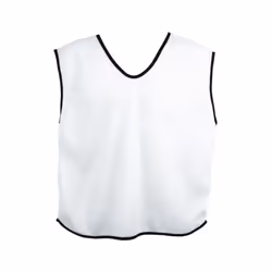 Precision Unisex Adult Mesh Training Bib - One Size, White