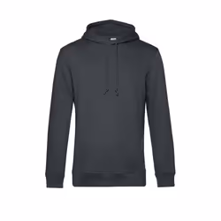 B&C Mens Organic Hoodie - XS, Asphalt
