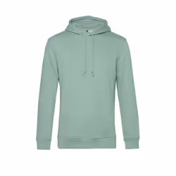 B&C Mens Organic Hoodie - XL, Sage Green
