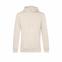 B&C Mens Organic Hoodie - M, Off White