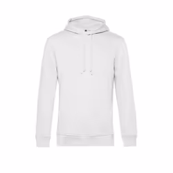 B&C Mens Organic Hoodie - XS, White