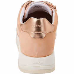 Geox Womens/Ladies Tabelya Leather Trainers - 5 UK, Peach