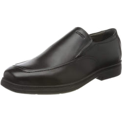Geox Boys Federico Leather School Shoes - 1 UK, Black