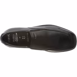 Geox Boys Federico Leather School Shoes - 1 UK, Black