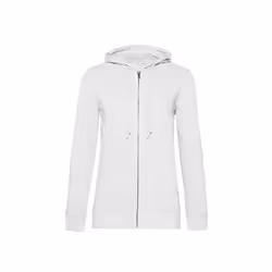 B&C Womens/Ladies Organic Hoodie - XS, White