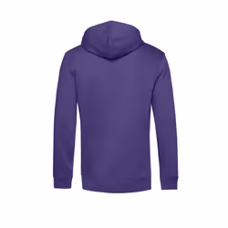 B&C Mens Organic Hoodie - S, Radiant Purple