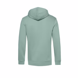 B&C Mens Organic Hoodie - S, Sage Green