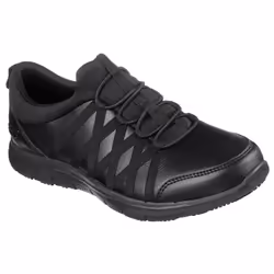 Skechers Womens/Ladies Ghenter Dagsby Leather Safety Shoes - 5 UK, Black