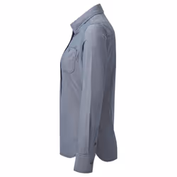 Premier Womens/Ladies Organic Fairtrade Certified Chambray Formal Shirt - 3XL, Indigo Denim