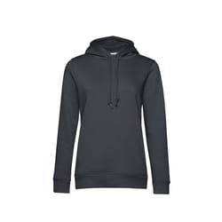 B&C Womens/Ladies Organic Hoodie - XS, Asphalt