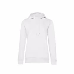 B&C Womens/Ladies Organic Hoodie - XL, White