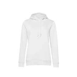 B&C Womens/Ladies Organic Hoodie - XL, White