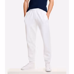 Fruit of the Loom Mens Classic Elasticated Jogging Bottoms - 2XL, White