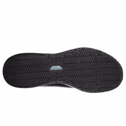 Skechers Womens/Ladies Marsing Gmina Slip Resistant Leather Trainers - 3 UK, Black