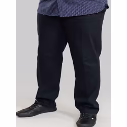 Duke Mens Kingsize Bruno D555 Stretch Chino Trousers - 40R, Indigo