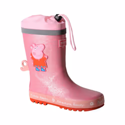 Regatta Childrens/Kids Peppa Pig Dinosaur Wellington Boots - 12 UK Child, Pink