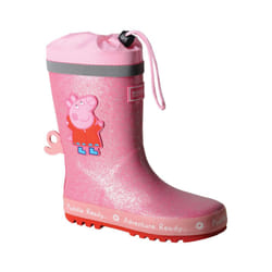 Regatta Childrens/Kids Peppa Pig Dinosaur Wellington Boots - 12 UK Child, Pink