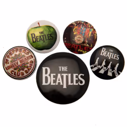 The Beatles Badge Set (Pack of 5)