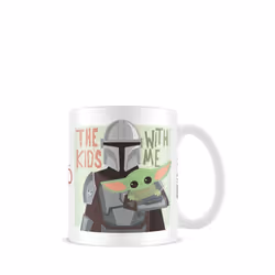 Star Wars: The Mandalorian The Kids With Me Mug