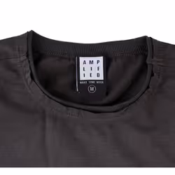Amplified Unisex Adult Royal Crest Queen T-Shirt - XS, Charcoal