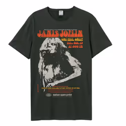Amplified Unisex Adult Madison Square Gardens Janis Joplin T-Shirt