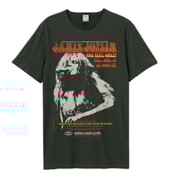Amplified Unisex Adult Madison Square Gardens Janis Joplin T-Shirt