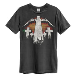 Amplified Unisex Adult Master Of Puppets Revamp Metallica T-Shirt - S, Charcoal