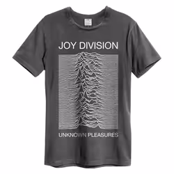 Amplified Unisex Adult Unknown Pleasures Joy Division T-Shirt