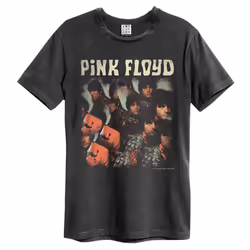 Amplified Unisex Adult Piper At The Gate Pink Floyd T-Shirt