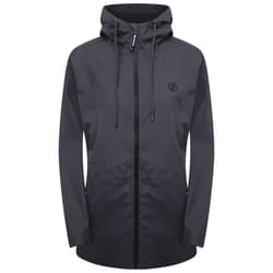 Dare 2B Womens/Ladies Lambent Waterproof Jacket - 10 UK, Ebony Grey
